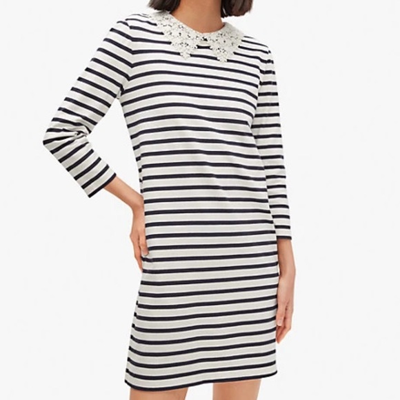 kate spade Dresses & Skirts - kate spade lace collar tee dress size xs
